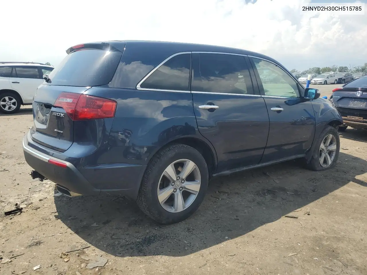 2012 Acura Mdx Technology VIN: 2HNYD2H30CH515785 Lot: 61897715