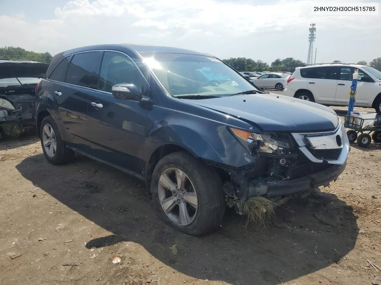 2012 Acura Mdx Technology VIN: 2HNYD2H30CH515785 Lot: 61897715