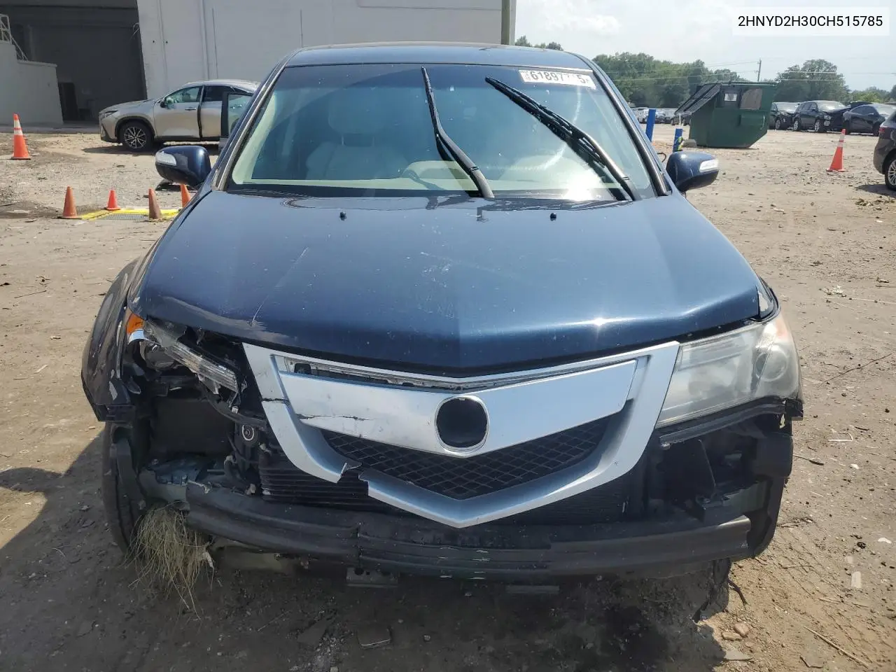 2012 Acura Mdx Technology VIN: 2HNYD2H30CH515785 Lot: 61897715