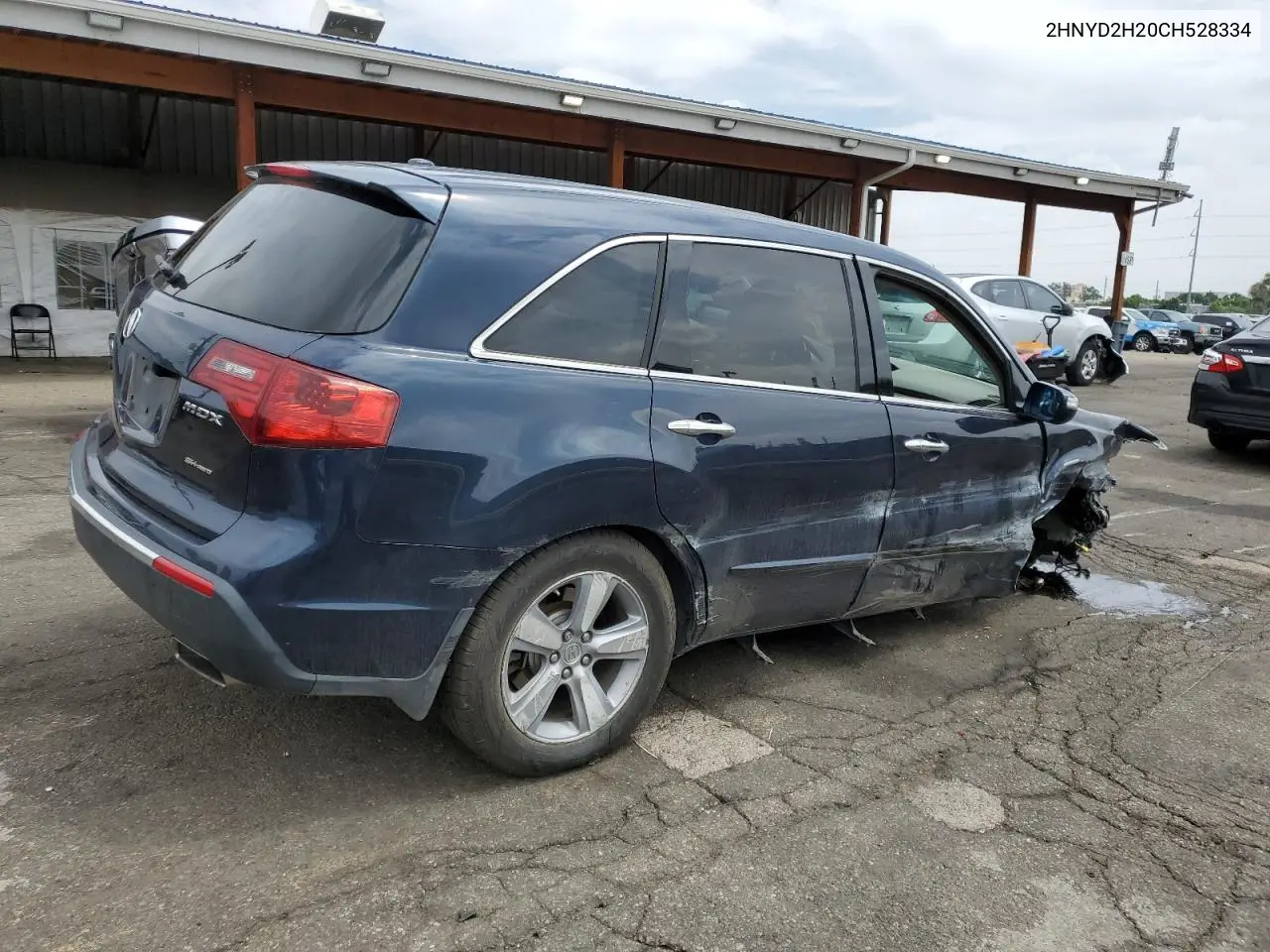 2012 Acura Mdx VIN: 2HNYD2H20CH528334 Lot: 62582225
