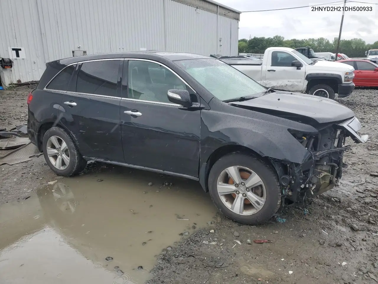 2013 Acura Mdx VIN: 2HNYD2H21DH500933 Lot: 55157685
