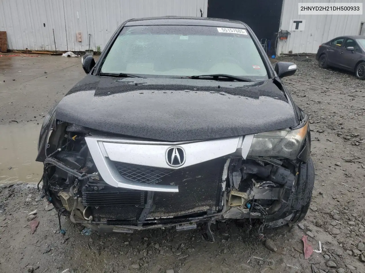 2013 Acura Mdx VIN: 2HNYD2H21DH500933 Lot: 55157685