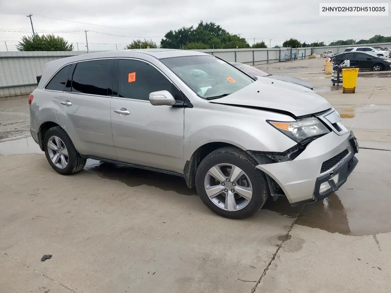 2013 Acura Mdx Technology VIN: 2HNYD2H37DH510035 Lot: 59714375