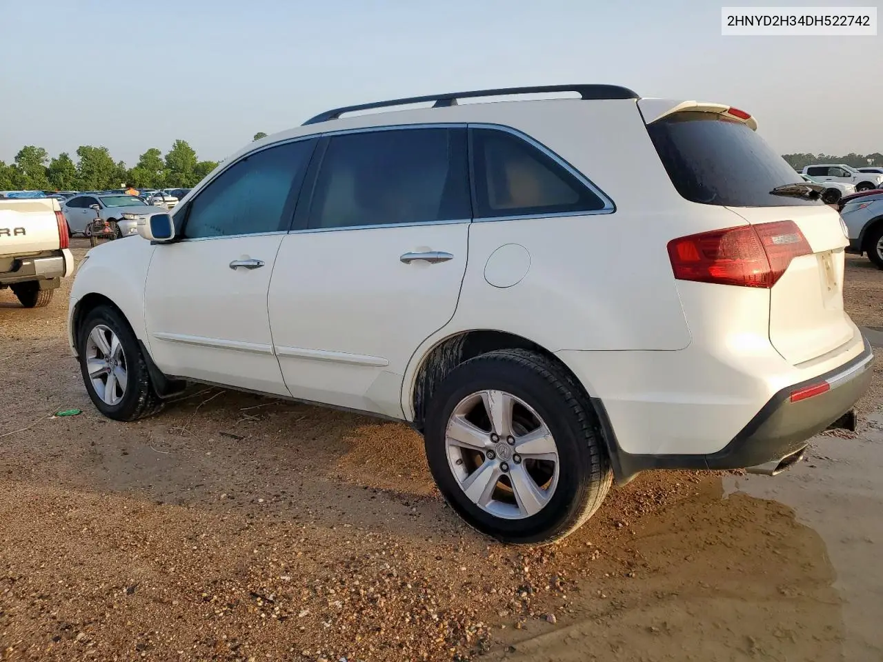 2013 Acura Mdx Technology VIN: 2HNYD2H34DH522742 Lot: 61027385