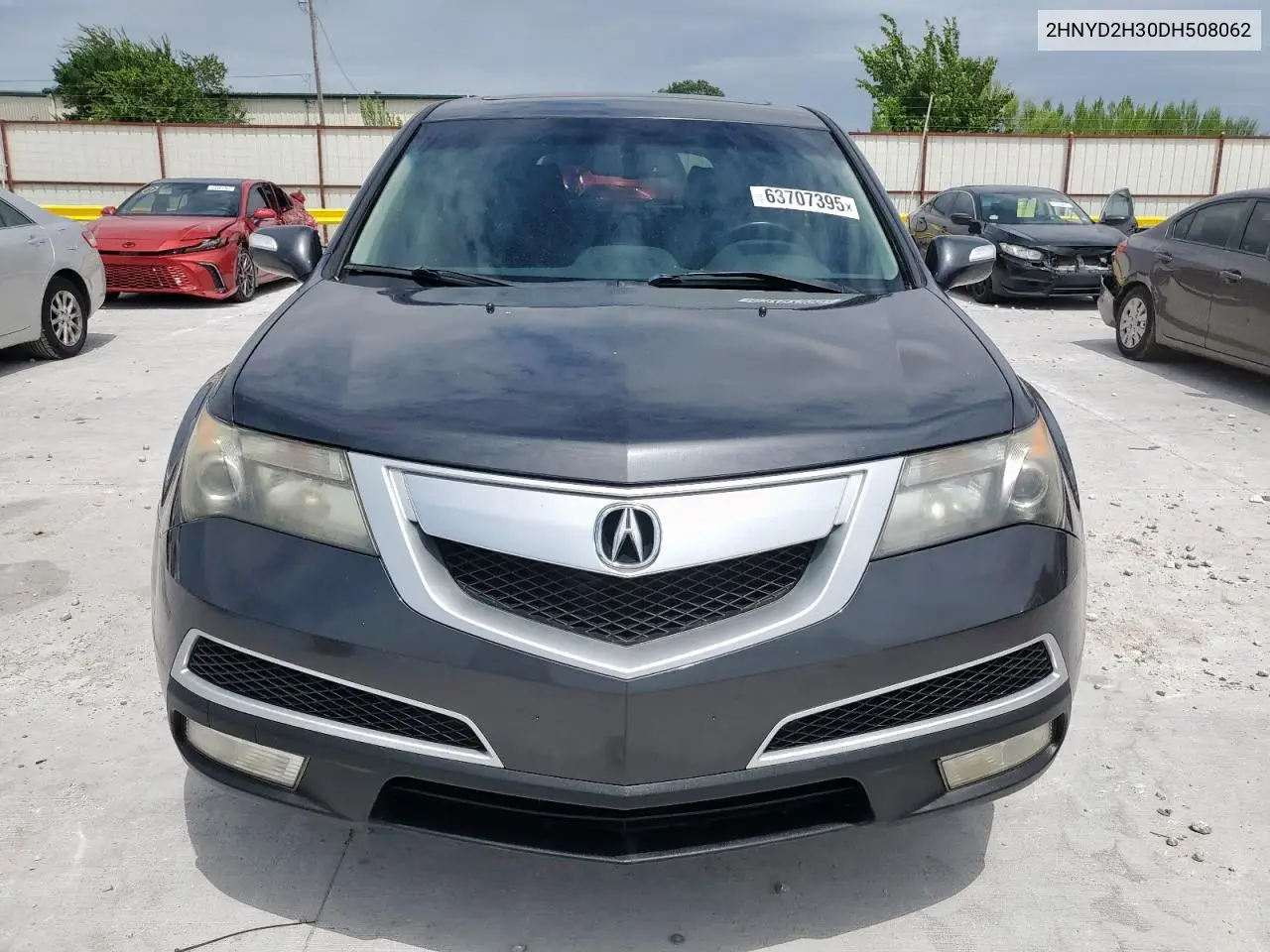 2013 Acura Mdx Technology VIN: 2HNYD2H30DH508062 Lot: 63707395
