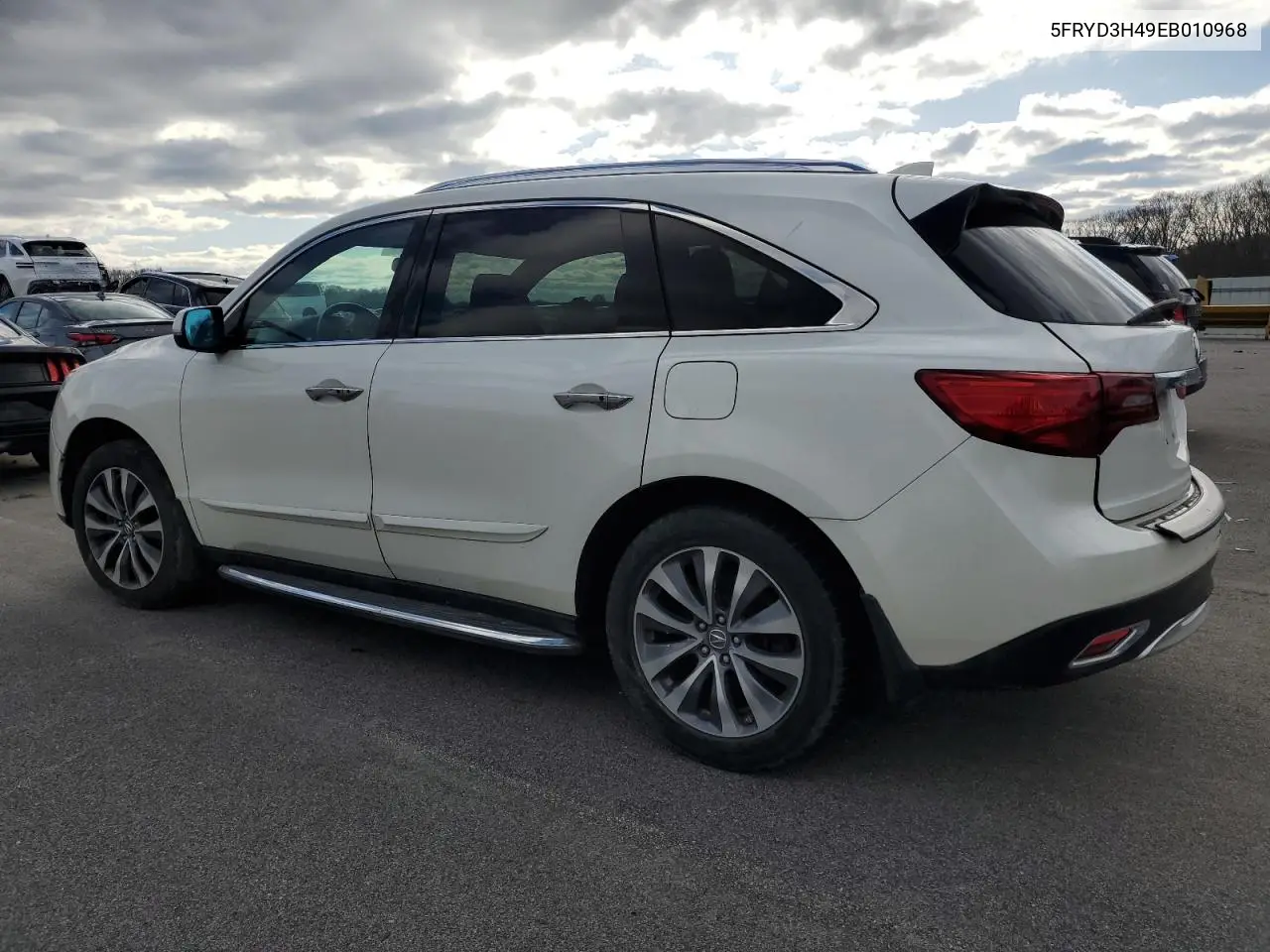 2014 Acura Mdx Technology VIN: 5FRYD3H49EB010968 Lot: 52149615
