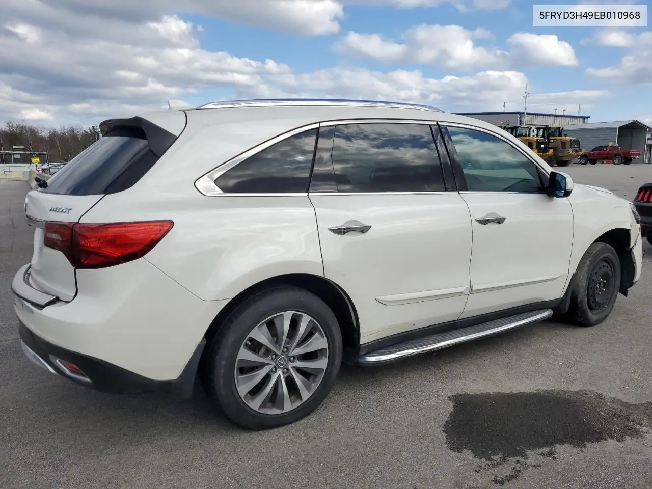 2014 Acura Mdx Technology VIN: 5FRYD3H49EB010968 Lot: 52149615