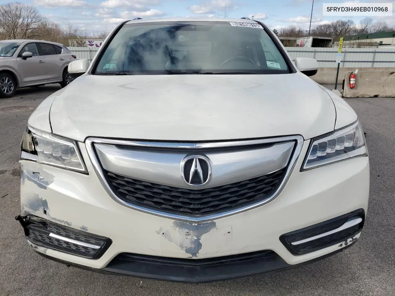2014 Acura Mdx Technology VIN: 5FRYD3H49EB010968 Lot: 52149615