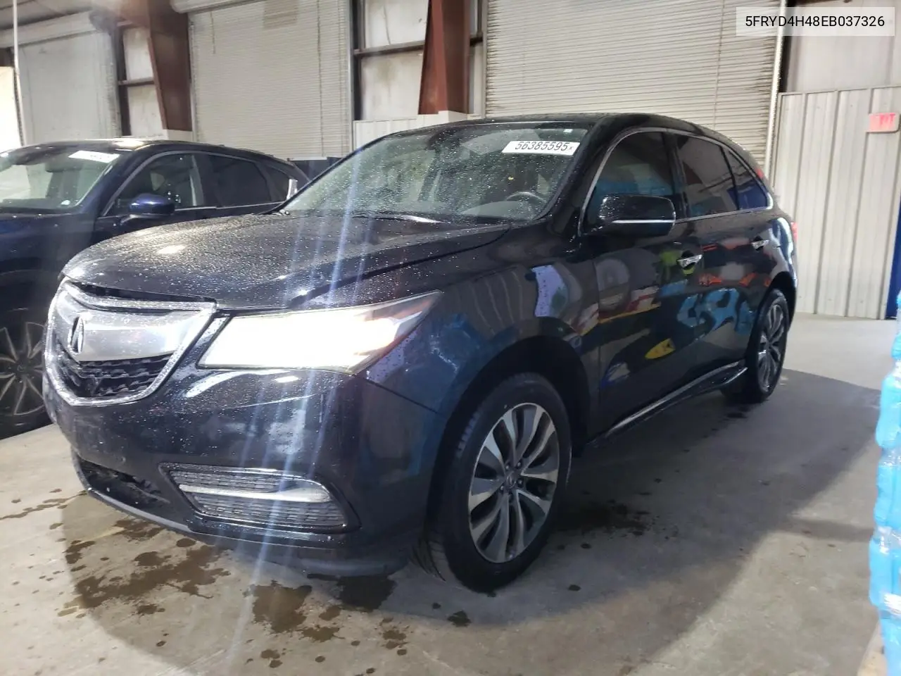 2014 Acura Mdx Technology VIN: 5FRYD4H48EB037326 Lot: 56385595