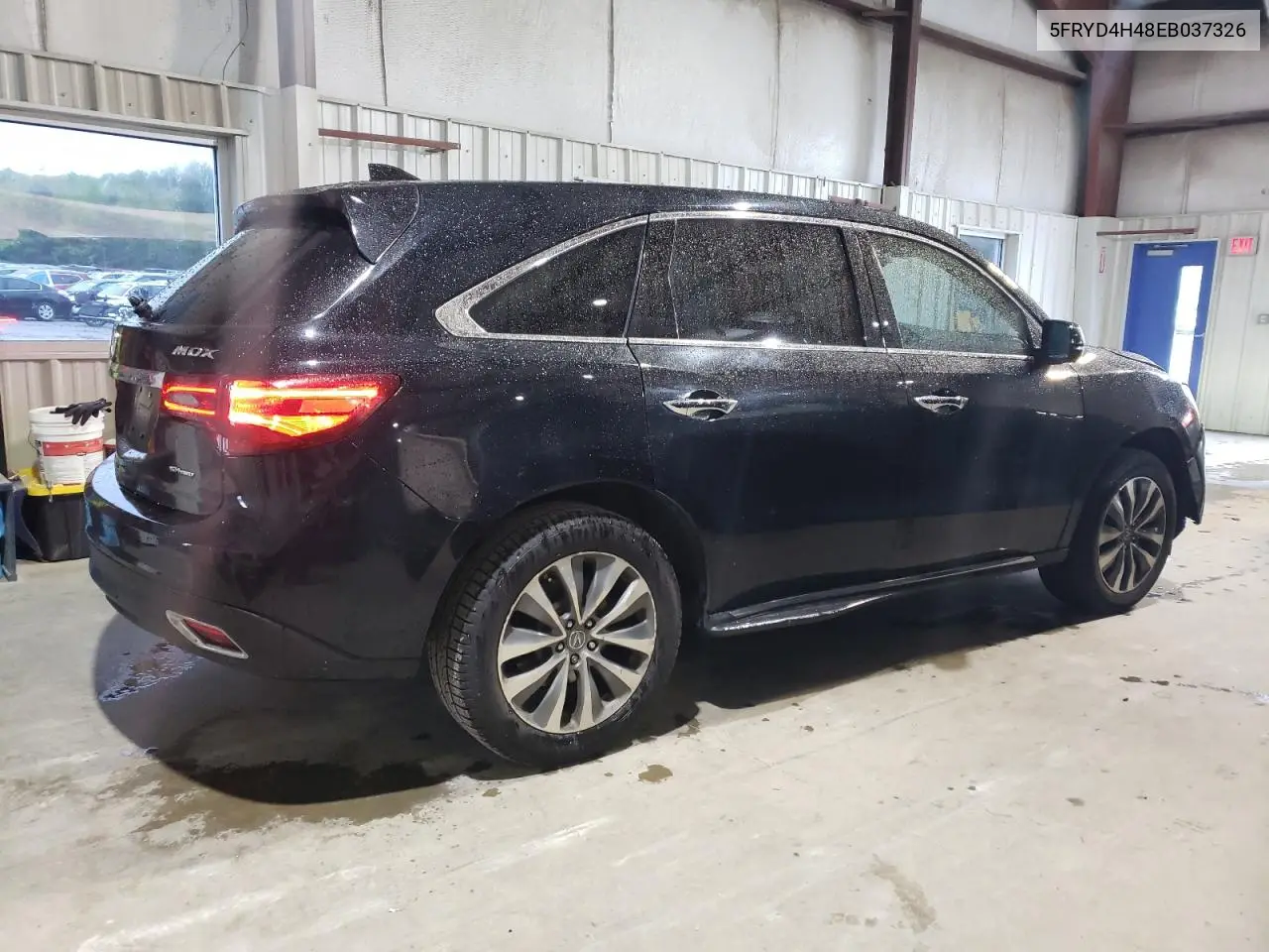 2014 Acura Mdx Technology VIN: 5FRYD4H48EB037326 Lot: 56385595