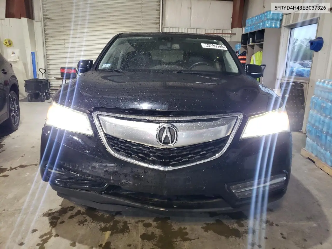 2014 Acura Mdx Technology VIN: 5FRYD4H48EB037326 Lot: 56385595