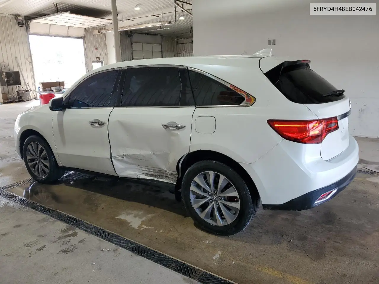 2014 Acura Mdx Technology VIN: 5FRYD4H48EB042476 Lot: 56474755