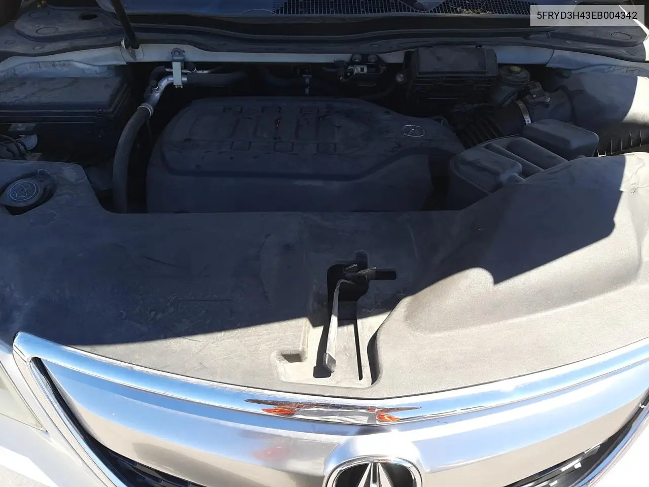 2014 Acura Mdx Technology VIN: 5FRYD3H43EB004342 Lot: 56656435