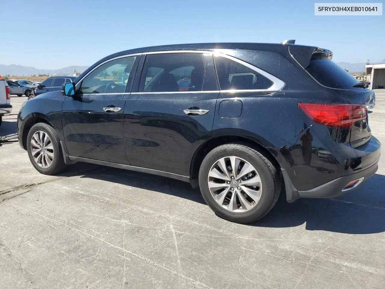 2014 Acura Mdx Technology VIN: 5FRYD3H4XEB010641 Lot: 59573205