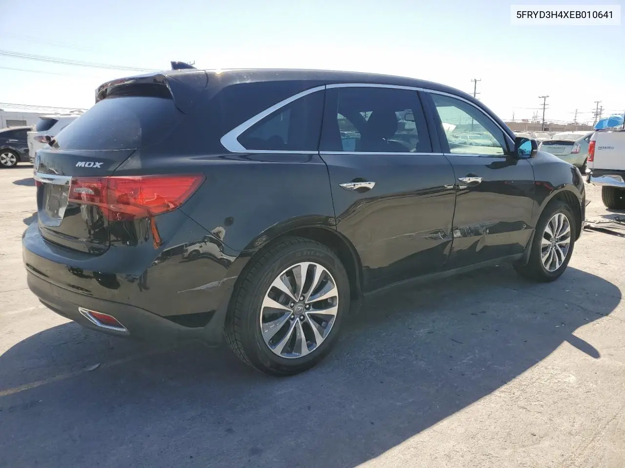 2014 Acura Mdx Technology VIN: 5FRYD3H4XEB010641 Lot: 59573205