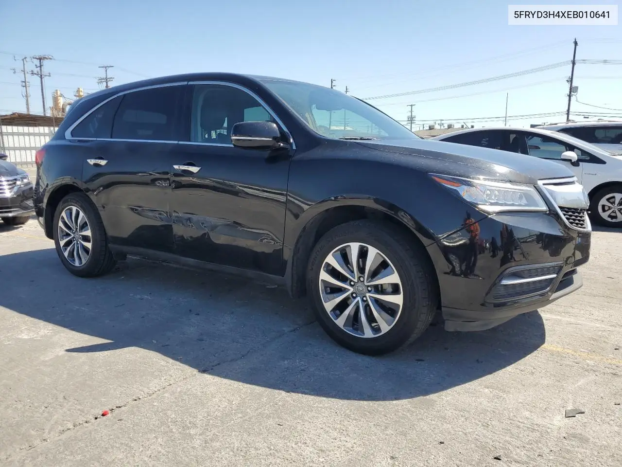 2014 Acura Mdx Technology VIN: 5FRYD3H4XEB010641 Lot: 59573205