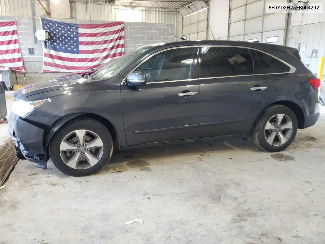 2014 Acura Mdx VIN: 5FRYD3H25EB004292 Lot: 60483015
