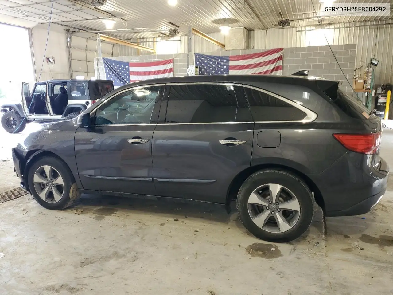2014 Acura Mdx VIN: 5FRYD3H25EB004292 Lot: 60483015