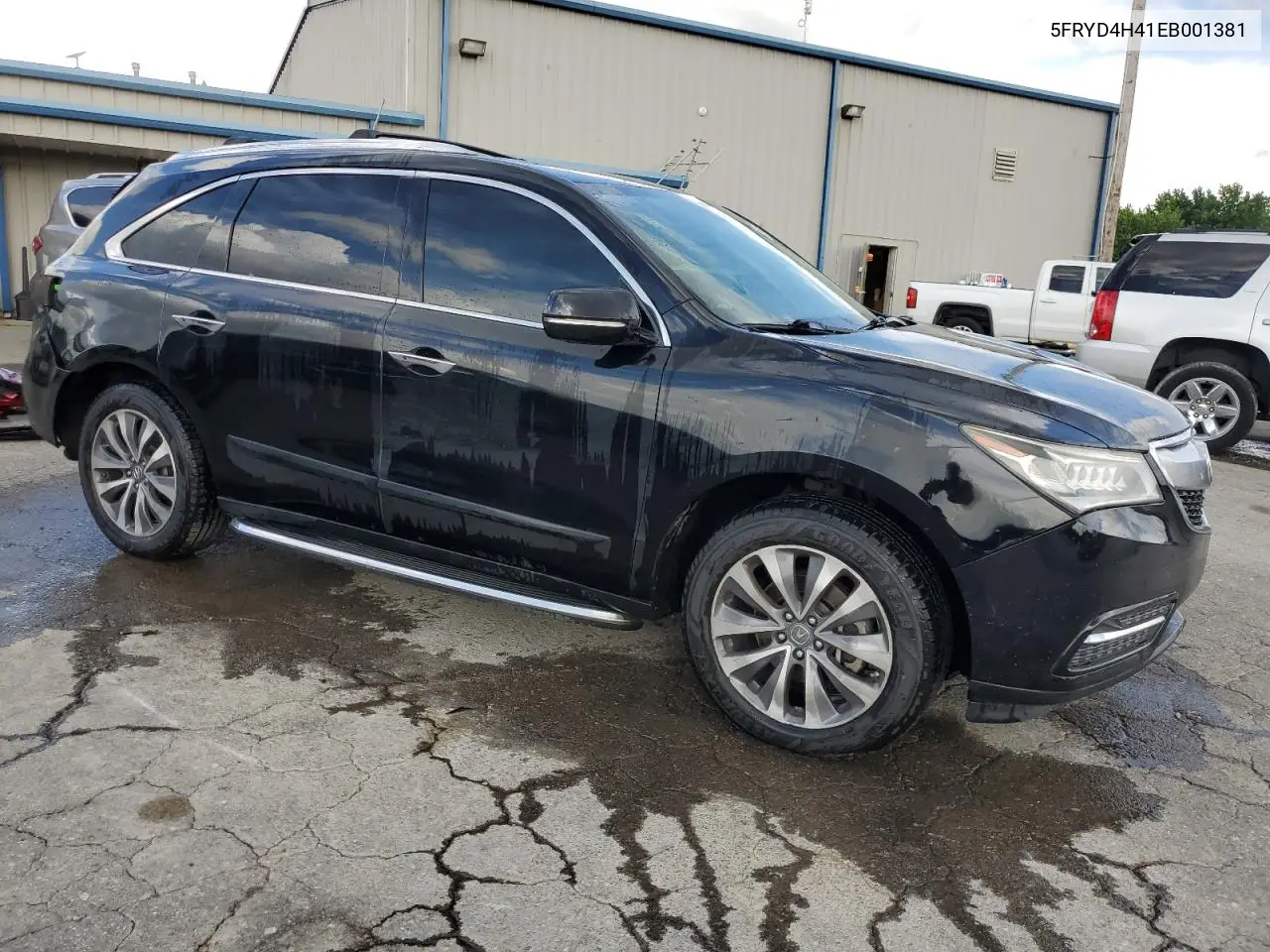 2014 Acura Mdx Technology VIN: 5FRYD4H41EB001381 Lot: 60638525