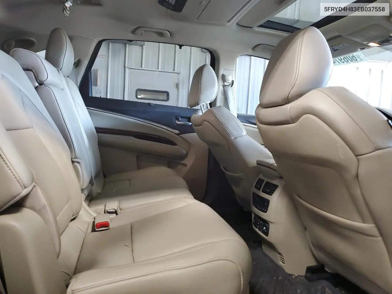 2014 Acura Mdx Advance VIN: 5FRYD4H83EB037558 Lot: 60697445