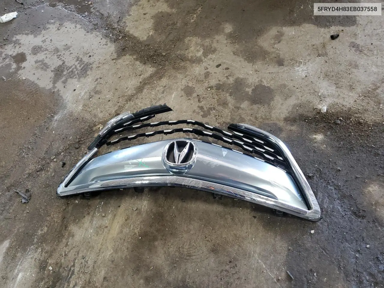 2014 Acura Mdx Advance VIN: 5FRYD4H83EB037558 Lot: 60697445