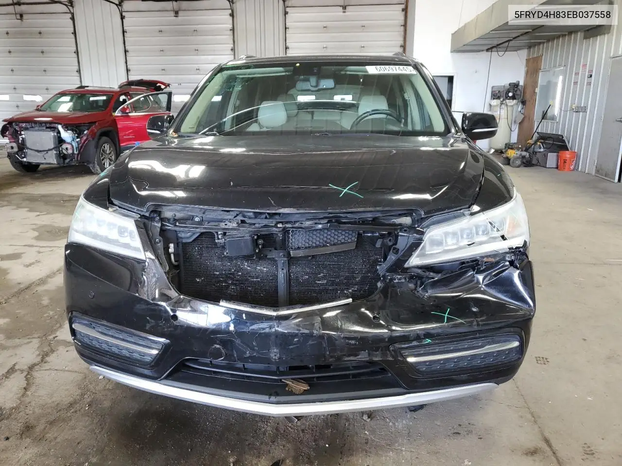 2014 Acura Mdx Advance VIN: 5FRYD4H83EB037558 Lot: 60697445