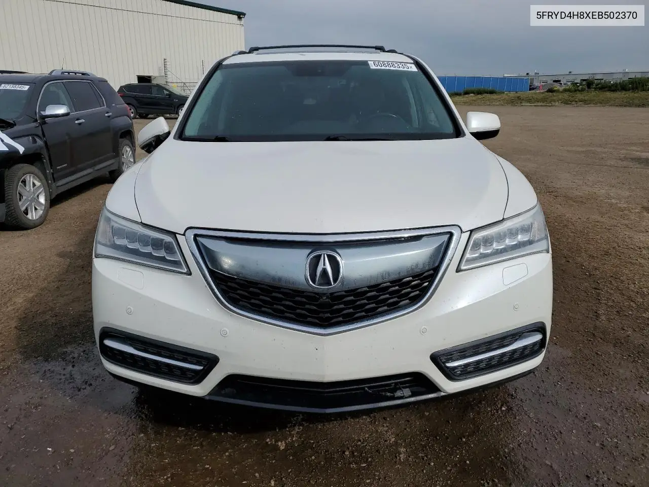 2014 Acura Mdx Advance VIN: 5FRYD4H8XEB502370 Lot: 60888335