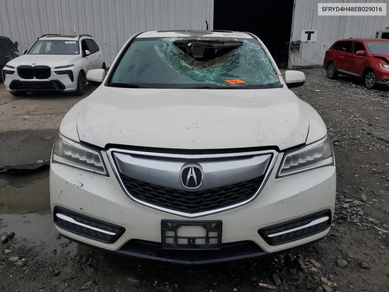 2014 Acura Mdx Technology VIN: 5FRYD4H48EB029016 Lot: 60973925