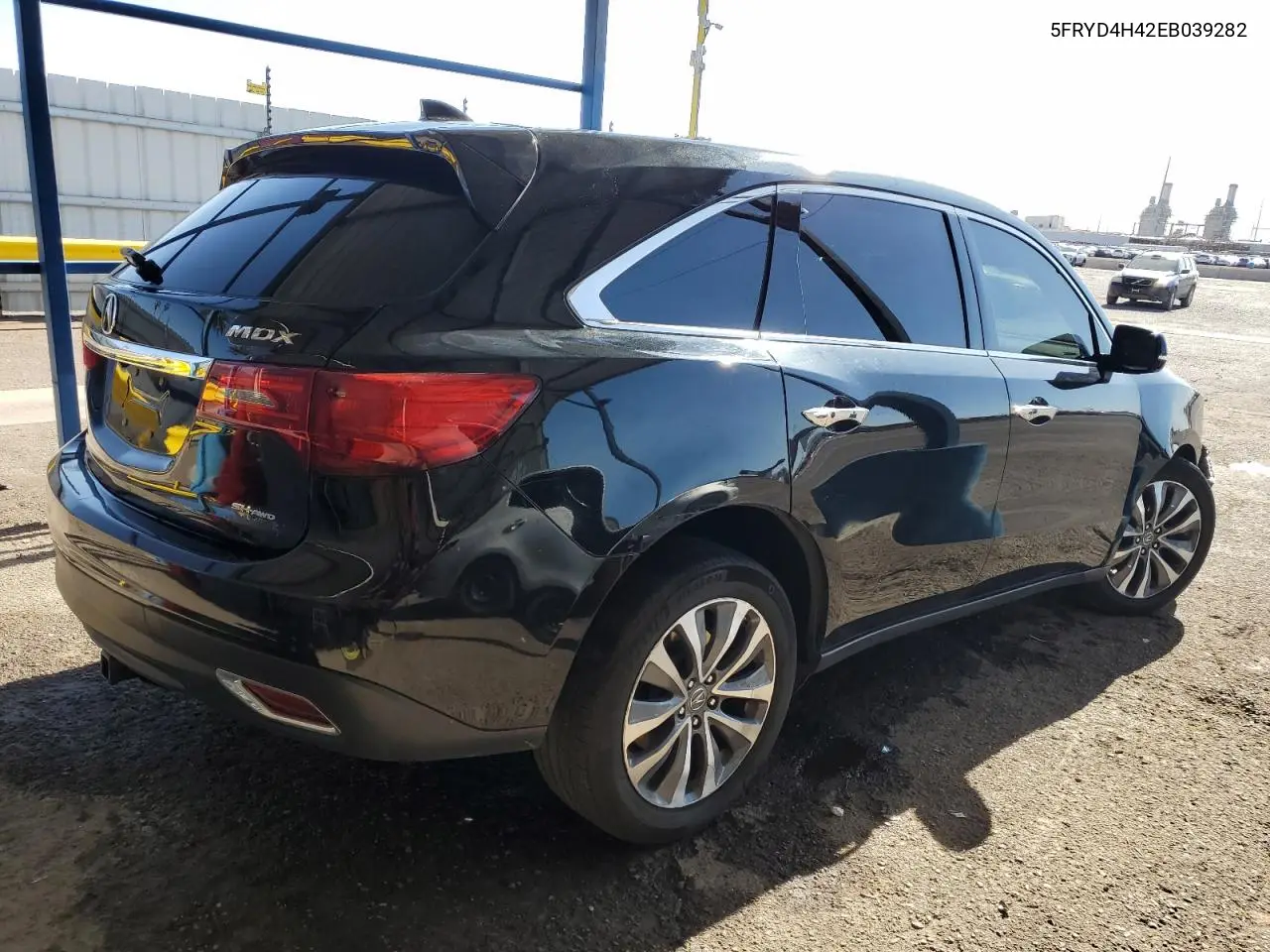 2014 Acura Mdx Technology VIN: 5FRYD4H42EB039282 Lot: 61421335