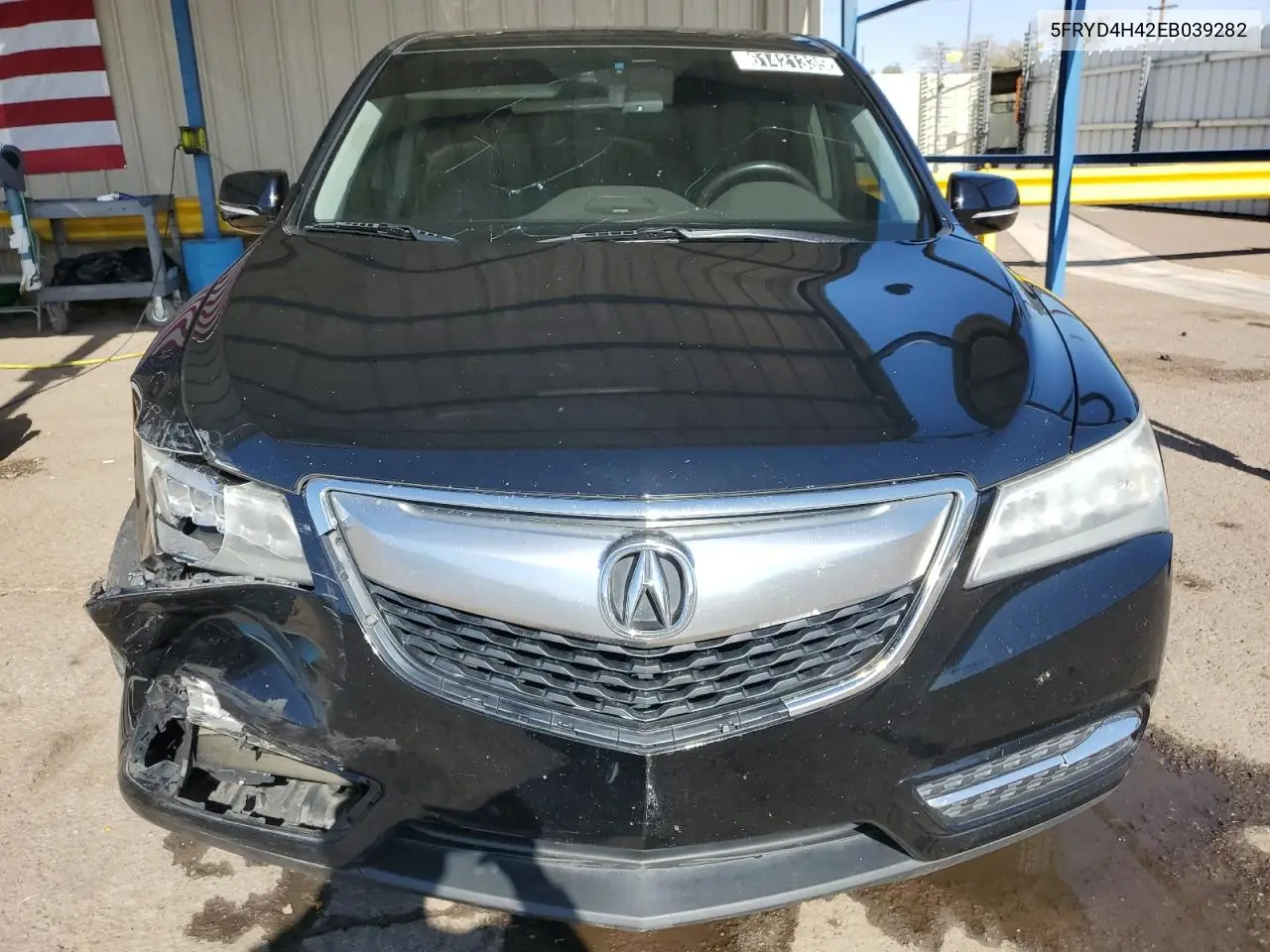 2014 Acura Mdx Technology VIN: 5FRYD4H42EB039282 Lot: 61421335
