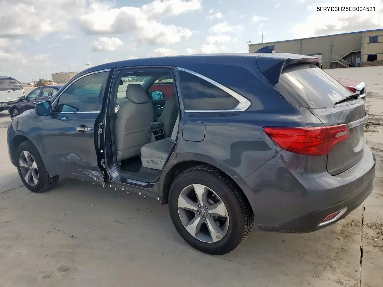 2014 Acura Mdx VIN: 5FRYD3H25EB004521 Lot: 61478705
