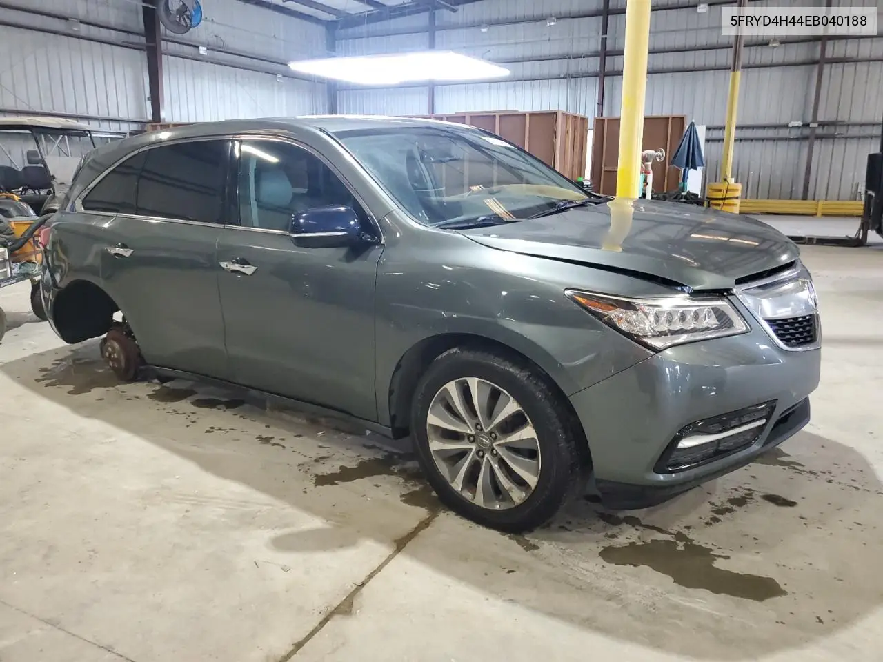 2014 Acura Mdx Technology VIN: 5FRYD4H44EB040188 Lot: 61716905