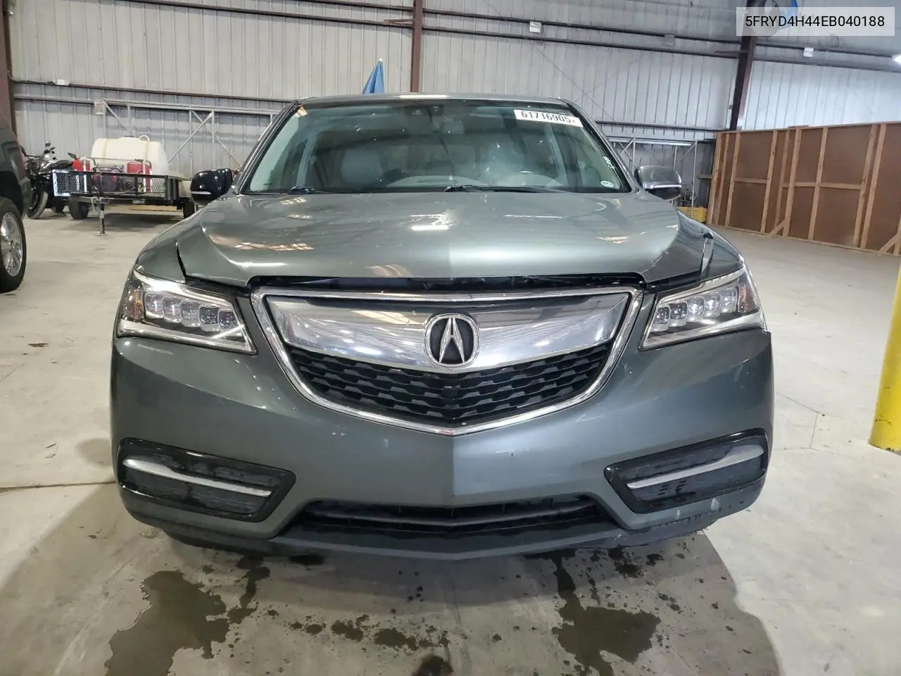 2014 Acura Mdx Technology VIN: 5FRYD4H44EB040188 Lot: 61716905
