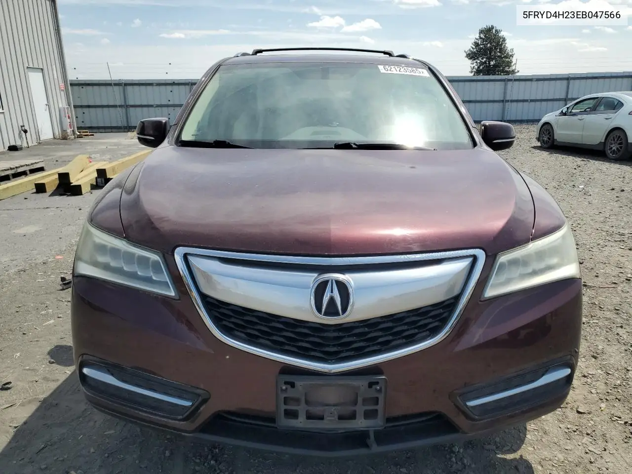 2014 Acura Mdx VIN: 5FRYD4H23EB047566 Lot: 62123585