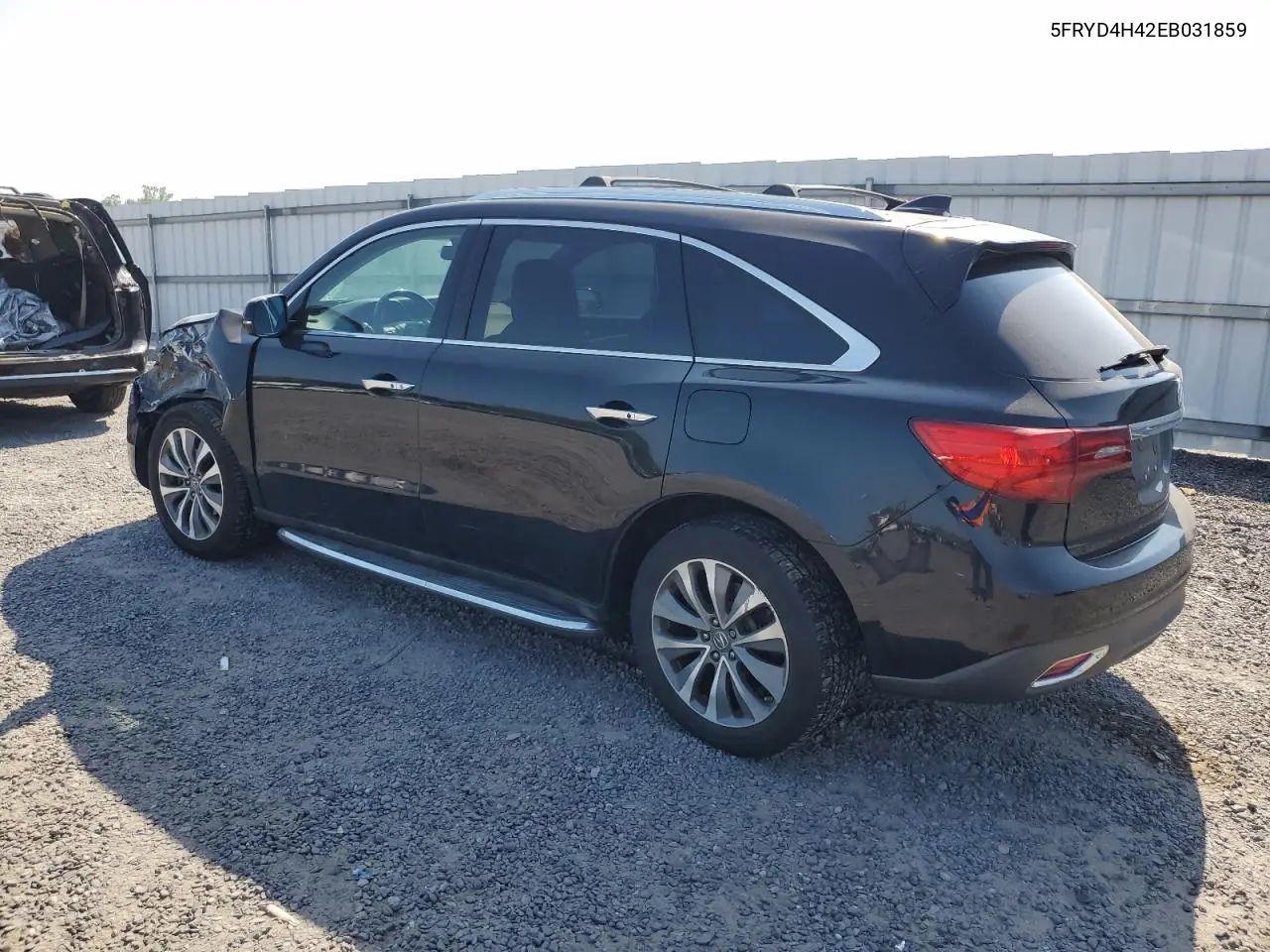 2014 Acura Mdx Technology VIN: 5FRYD4H42EB031859 Lot: 62198125