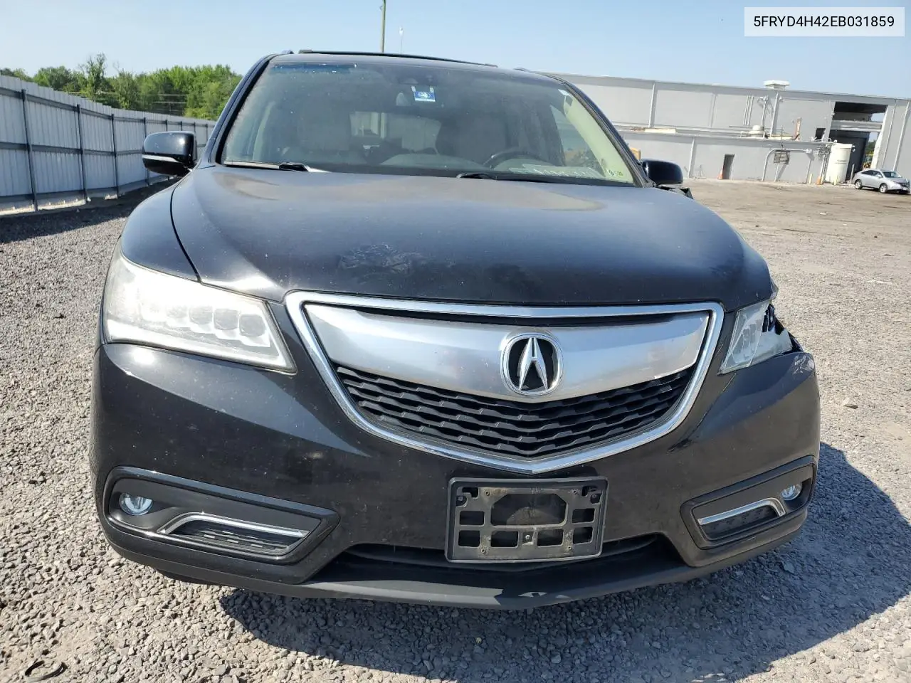 2014 Acura Mdx Technology VIN: 5FRYD4H42EB031859 Lot: 62198125