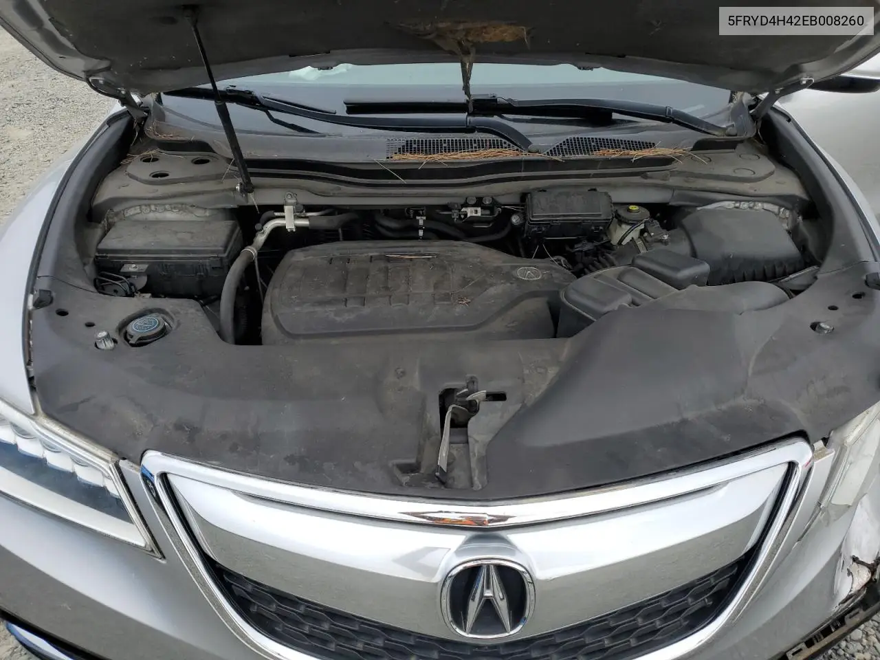 2014 Acura Mdx Technology VIN: 5FRYD4H42EB008260 Lot: 62508895