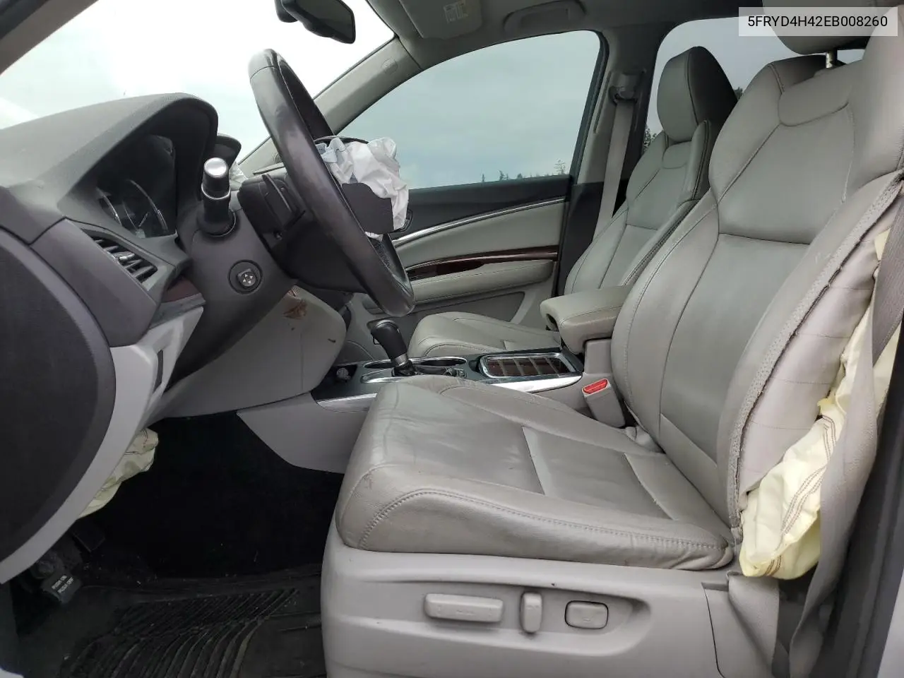 2014 Acura Mdx Technology VIN: 5FRYD4H42EB008260 Lot: 62508895