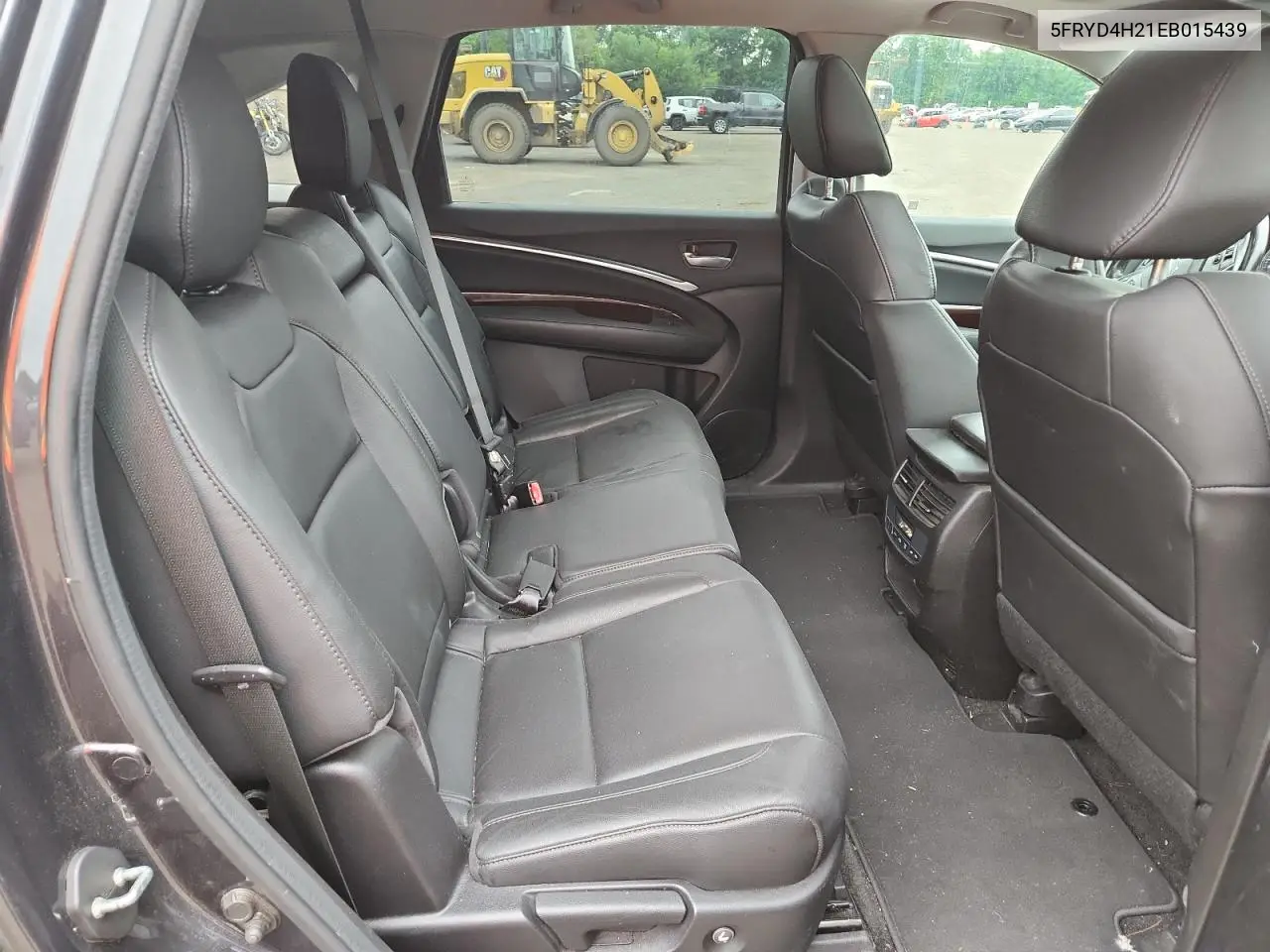 2014 Acura Mdx VIN: 5FRYD4H21EB015439 Lot: 62651585