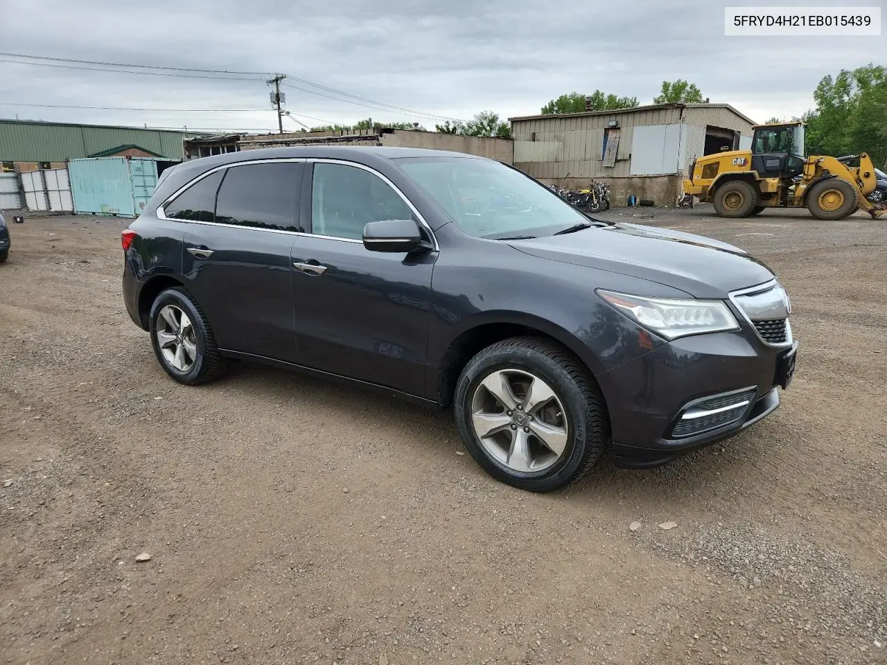 2014 Acura Mdx VIN: 5FRYD4H21EB015439 Lot: 62651585