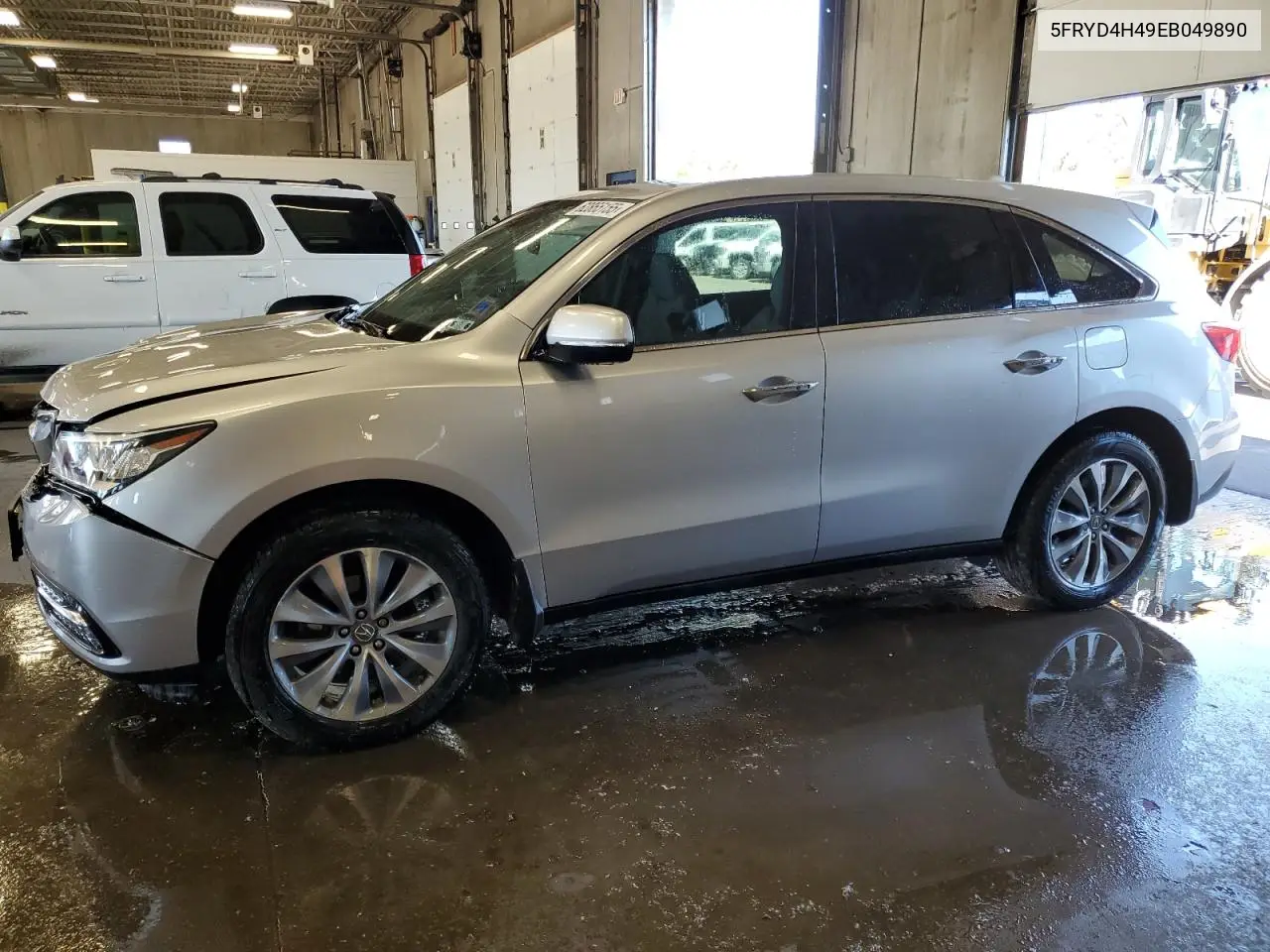 2014 Acura Mdx Technology VIN: 5FRYD4H49EB049890 Lot: 62865155