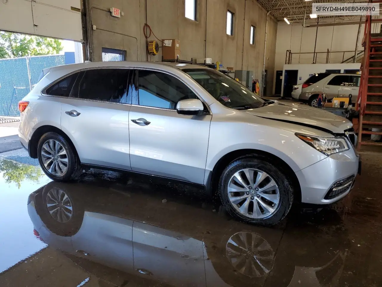 2014 Acura Mdx Technology VIN: 5FRYD4H49EB049890 Lot: 62865155