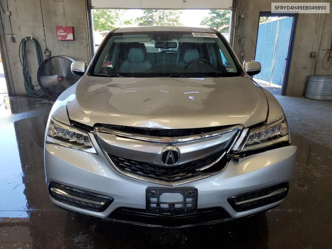 2014 Acura Mdx Technology VIN: 5FRYD4H49EB049890 Lot: 62865155