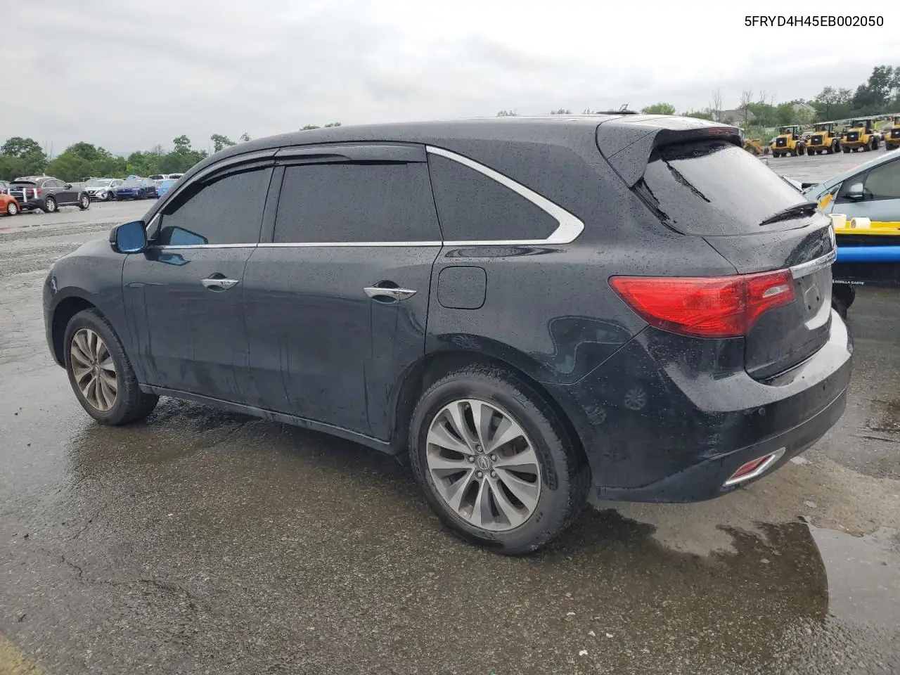 2014 Acura Mdx Technology VIN: 5FRYD4H45EB002050 Lot: 62874775
