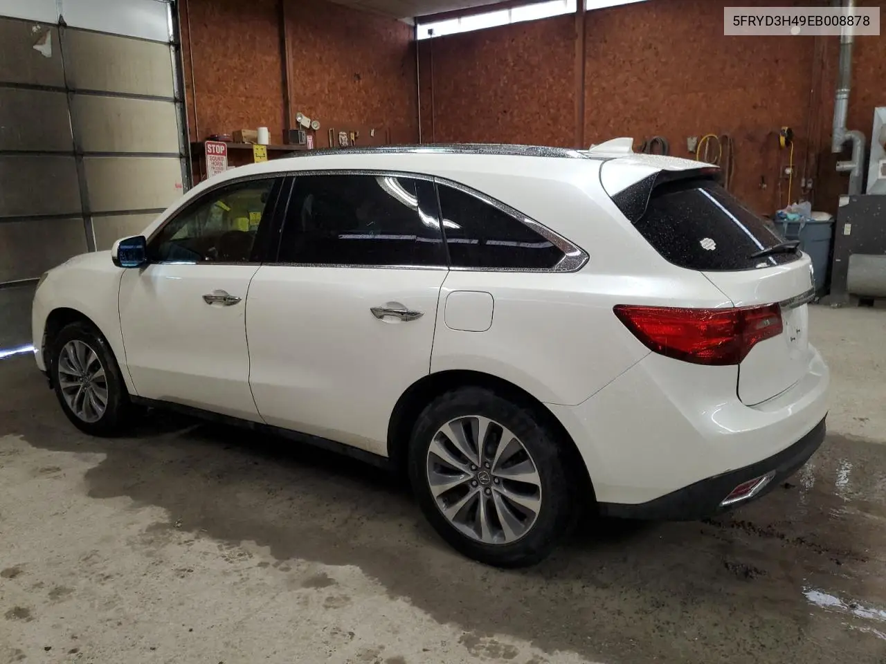 2014 Acura Mdx Technology VIN: 5FRYD3H49EB008878 Lot: 63008675