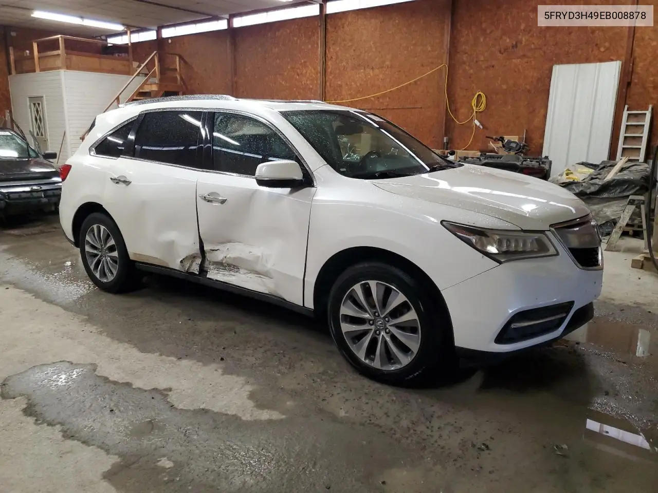 2014 Acura Mdx Technology VIN: 5FRYD3H49EB008878 Lot: 63008675