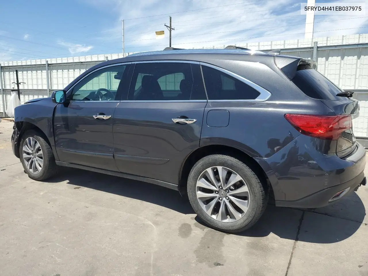 2014 Acura Mdx Technology VIN: 5FRYD4H41EB037975 Lot: 63296645