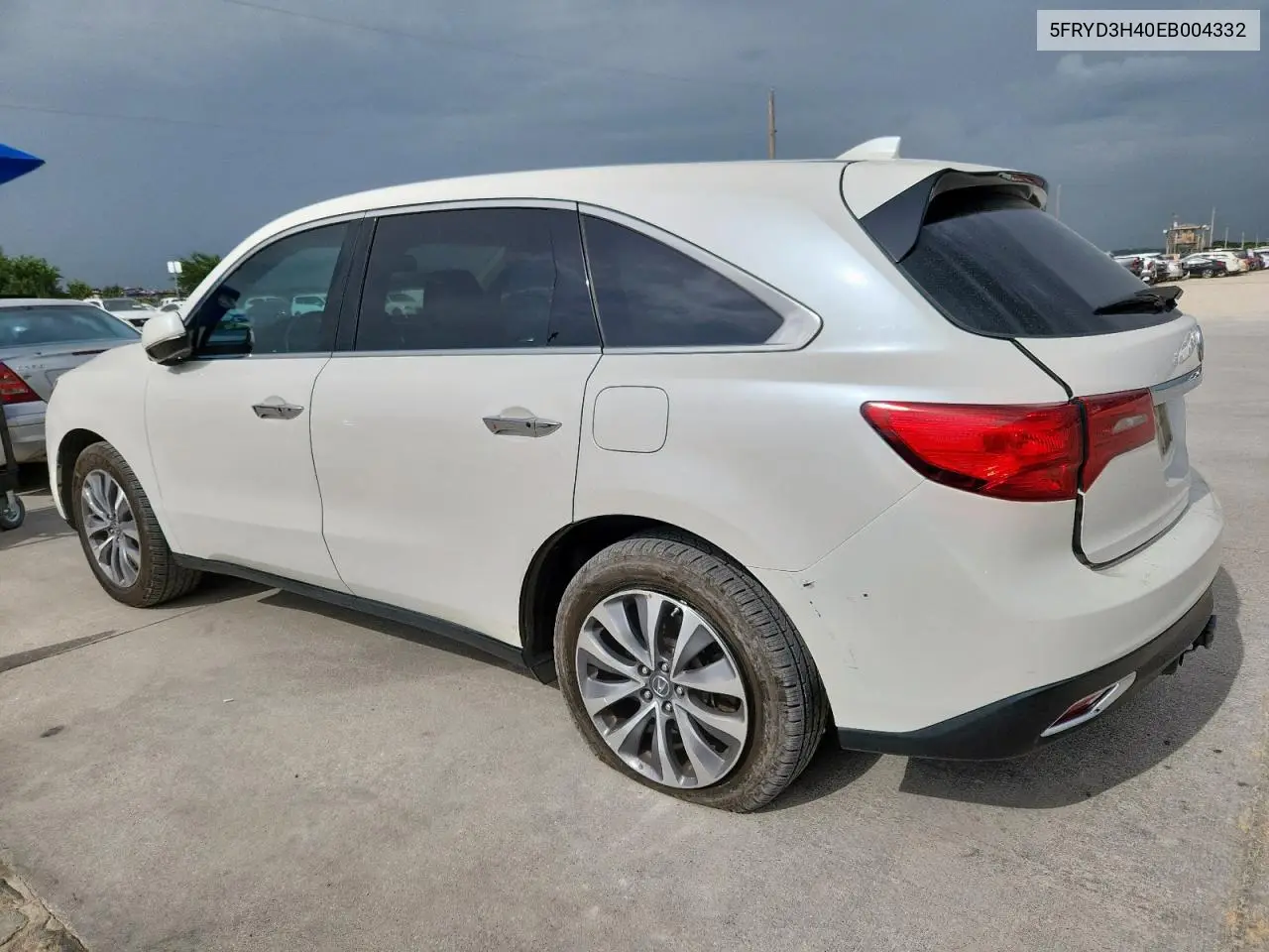 2014 Acura Mdx Technology VIN: 5FRYD3H40EB004332 Lot: 63332545