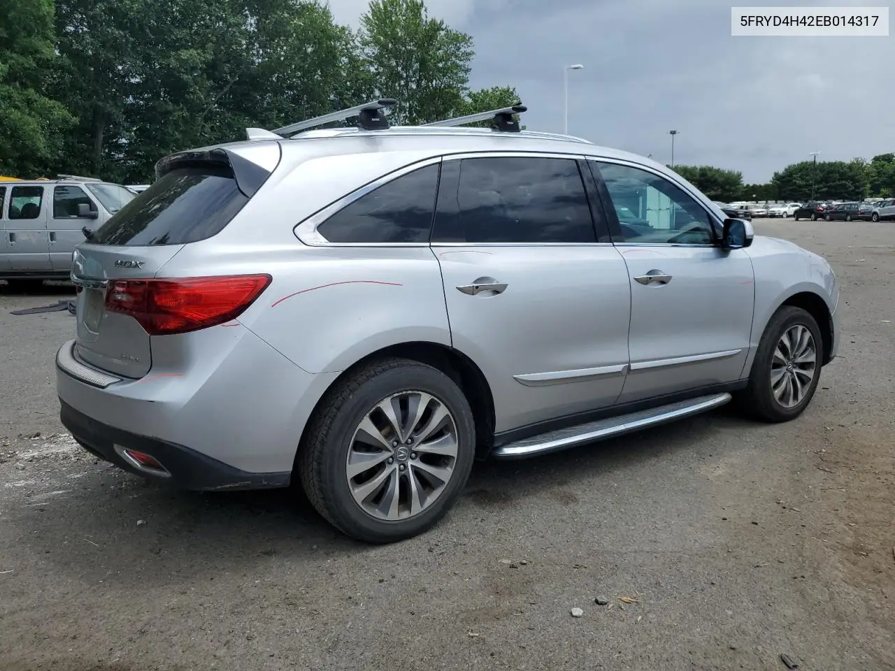 2014 Acura Mdx Technology VIN: 5FRYD4H42EB014317 Lot: 63423155