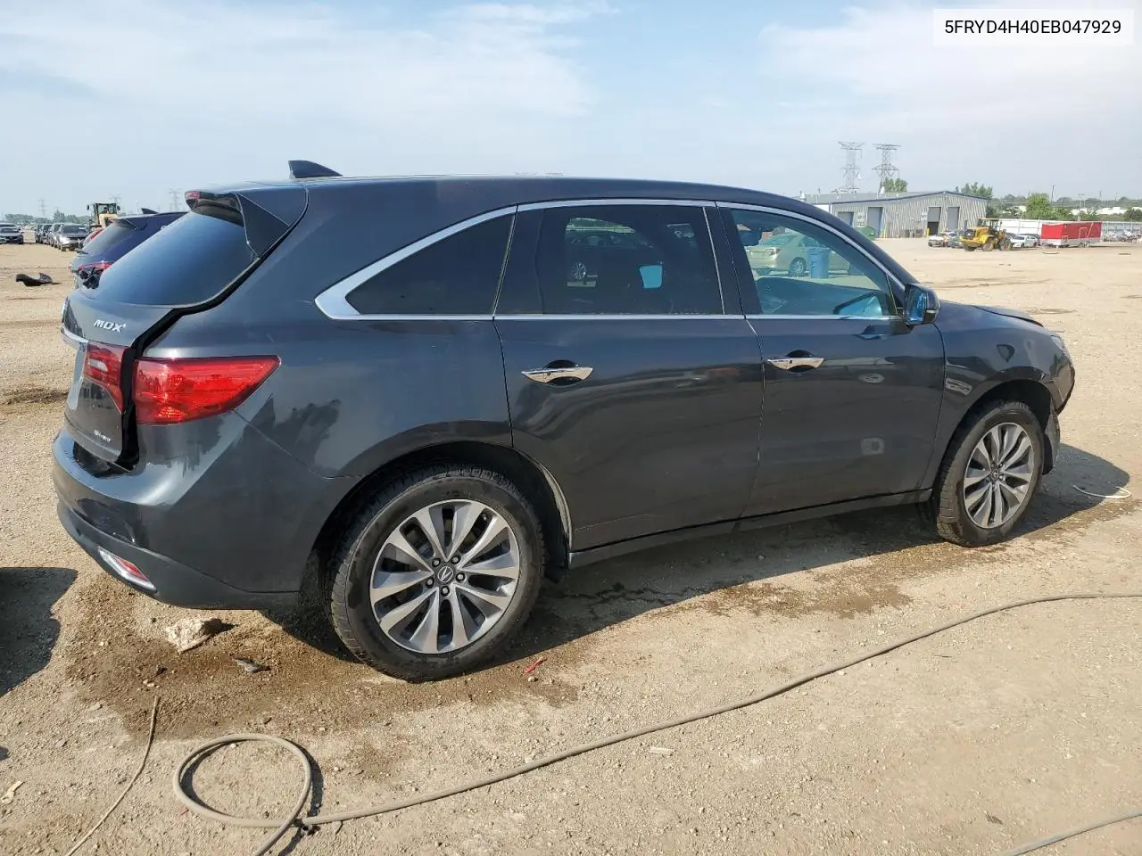 2014 Acura Mdx Technology VIN: 5FRYD4H40EB047929 Lot: 63595925